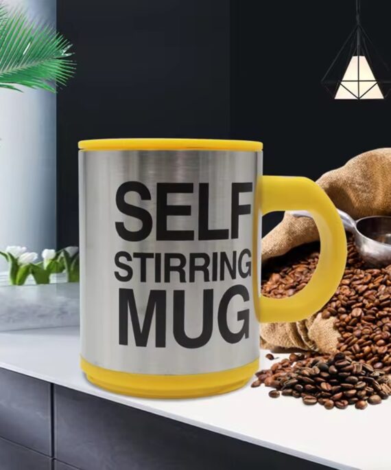 Itsestään sekoittava muki