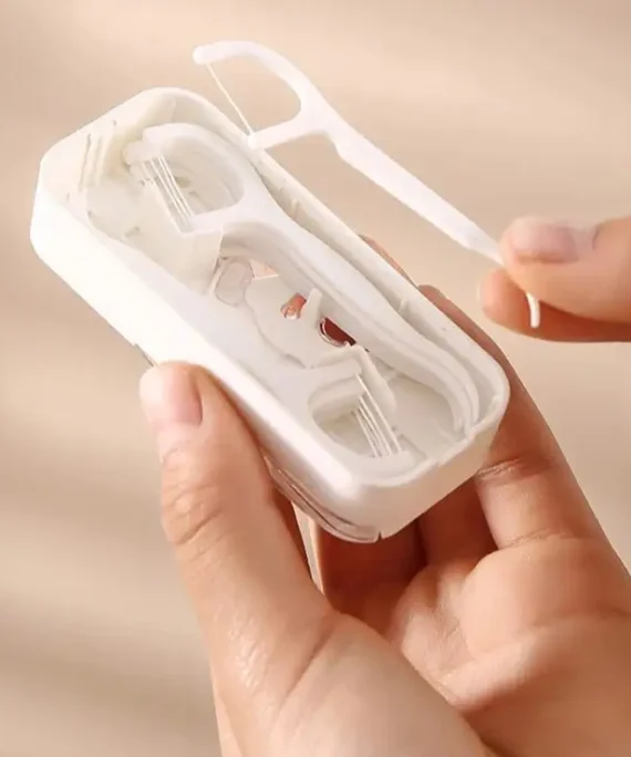 Dantų siūlų dozatorius