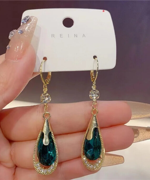 Øredobber i krystall