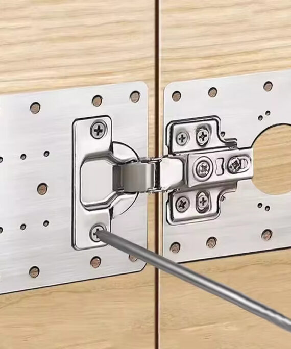 Hinge reinforcement plate